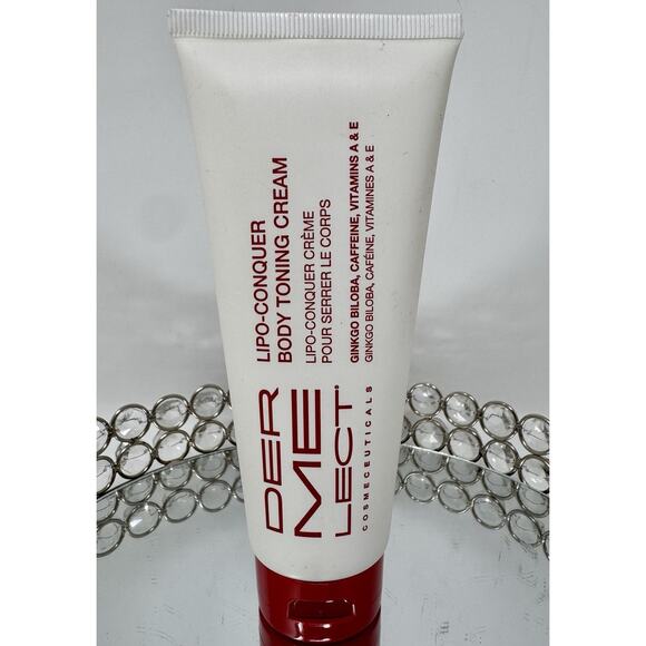 DERMELECT LIPO CONQUER Body Toning Cream 4oz/120mL FULL SZ SEALED. - Picture 2 of 4